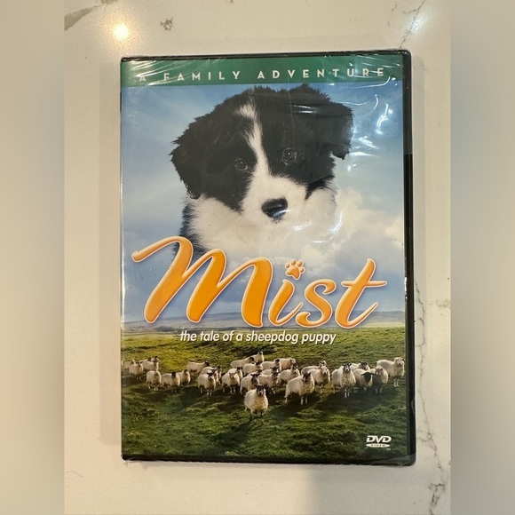 🎄Mist Border Collie Family Adventure Movie DVD  Disc Video Sheepdog Puppy NIP - Picture 1 of 3